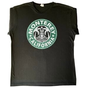 Independent Women Short sleeve T-shirt size XL, Black, Monterey California